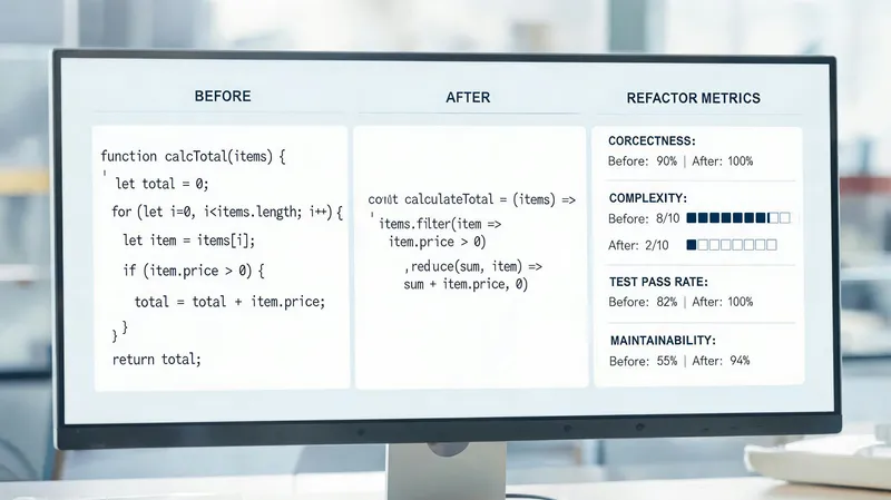 Measuring the Invisible: Benchmarks and Metrics for AI-Powered Code Refactoring